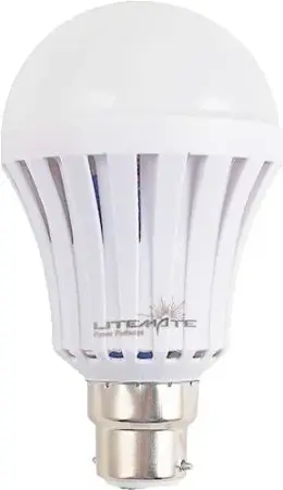 Litemate Bayonet Cap Rechargeable LED Lamp 7W A60 B22 LM030