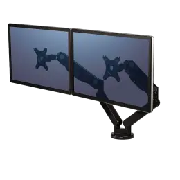 Fellowes Platinum Series Dual Monitor Arm Black