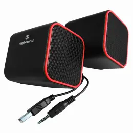Volkano diamond series red usb powered speaker