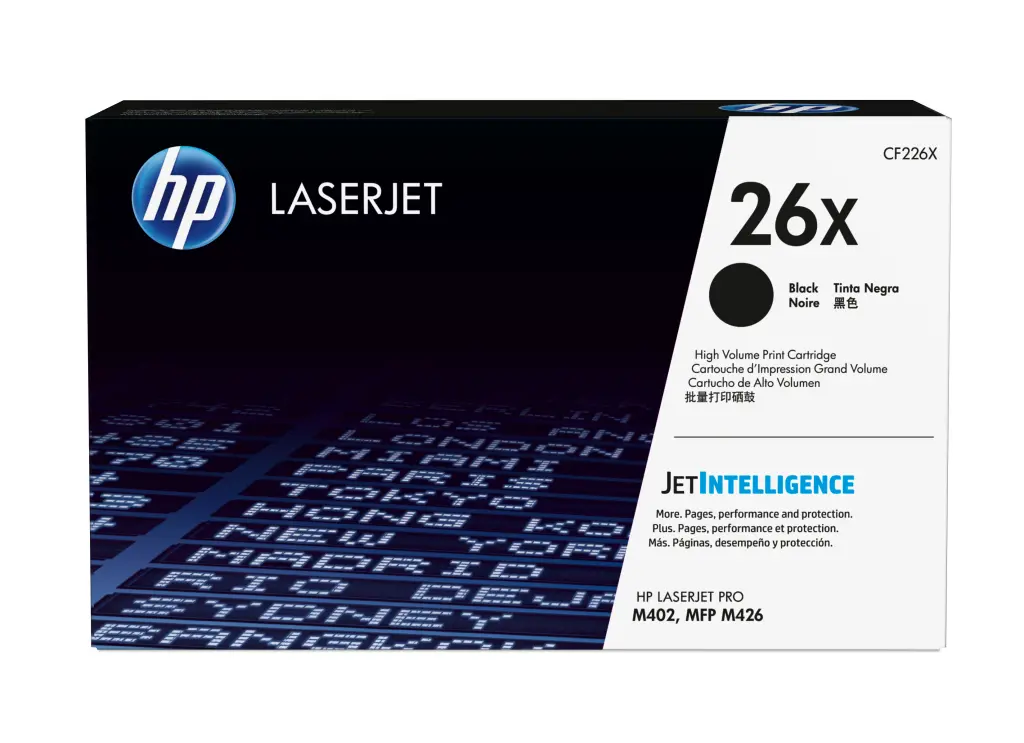 HP 26X Black Toner Cartridge 9,000 Pages Original (CF226X)
