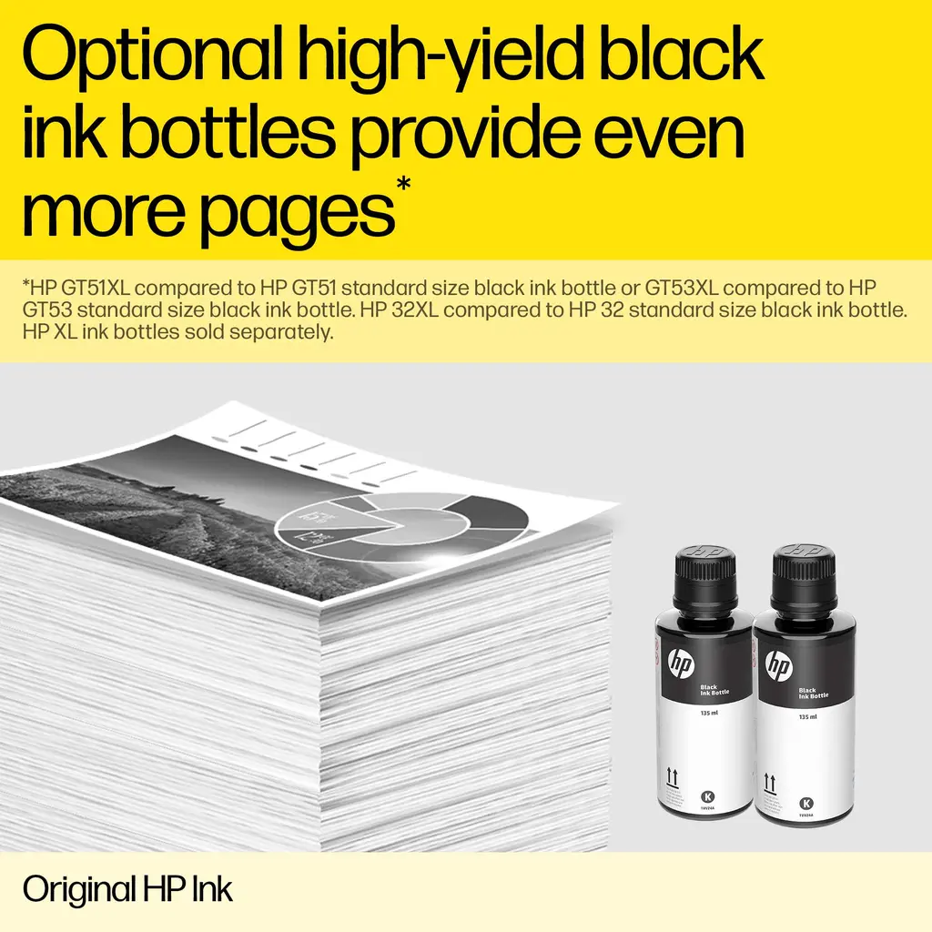 HP GT52 Magenta Original Ink Bottle (M0H55AE)