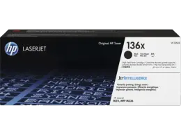 HP 136X Black Toner Cartridge 2,600 pages Original (W1360X)