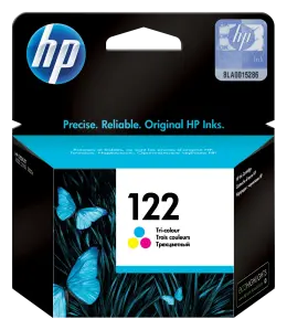 HP 122 Tri-Colour Printer Ink Cartridge Original CH562HK