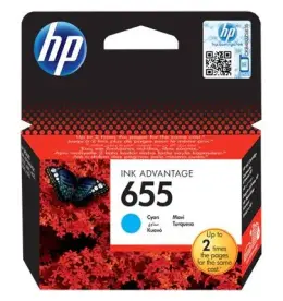 HP 655 Original Ink Cartridge - Cyan CZ110AE