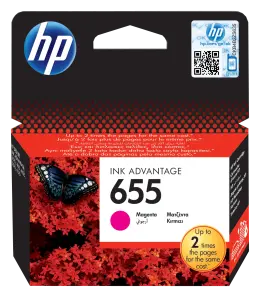 HP 655 Original Ink Cartridge - Magenta CZ111AE