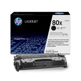 HP 80X Black High Yield Toner Cartridge 6,900 Pages Original (CF280X)