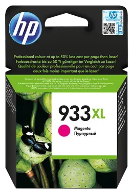 HP 933XL Magenta High Yield Printer Ink Cartridge Original (CN055AE)