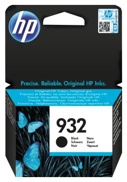 HP 932 Black Standard Yield Printer Ink Cartridge Original (CN057AE)