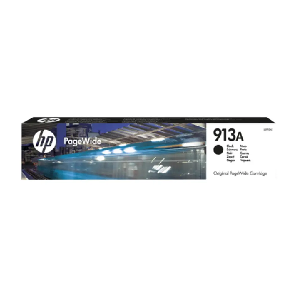 HP 913A PageWide Black Standard Yield Printer Ink Cartridge Original (L0R95AE)