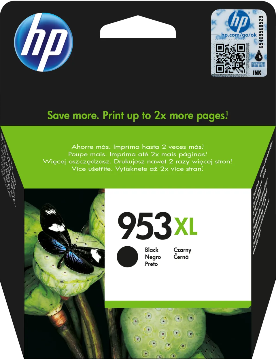 HP 953XL Black High Yield Ink Cartridge 2000 Page Yield L0S70AE | Waltons