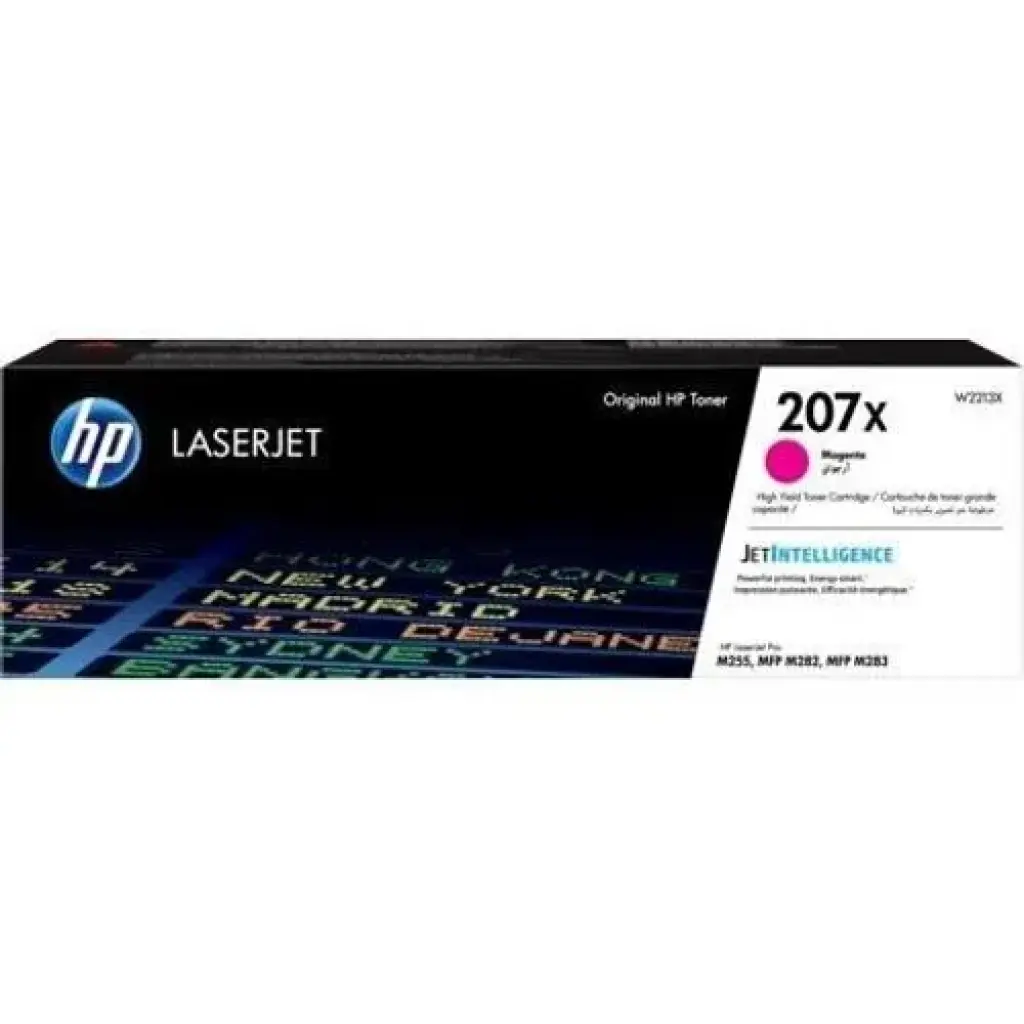 HP 207X Magenta Toner Cartridge 3150 Pages Original (W2213X)