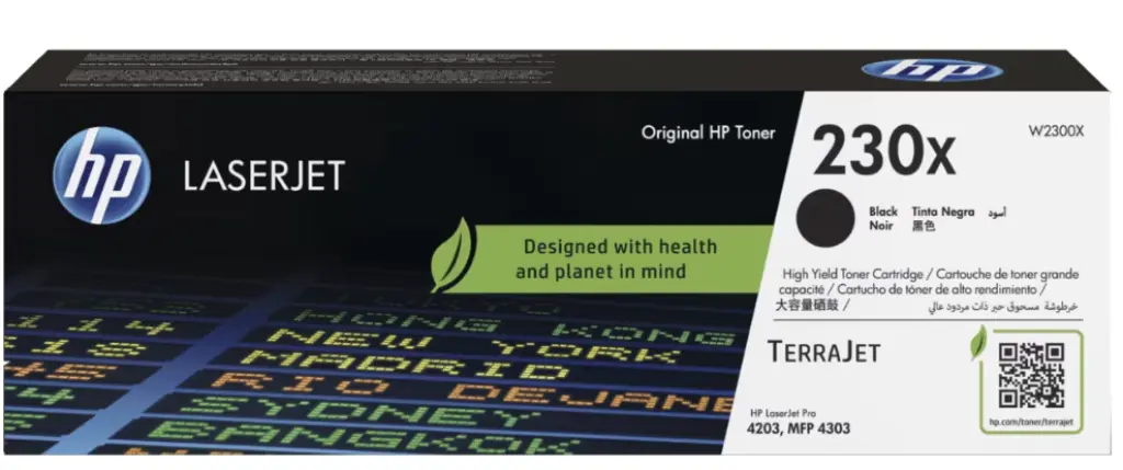 HP 230x High Yield Original Black Laserjet Toner Cartridge W2300X 7000 Page Yield
