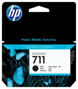 HP 711 Original Ink 38ml - Black CZ129A