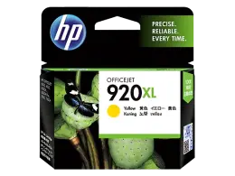 HP Ink Jet Yellow Cartridge No920XL Page Yield 700 CD974AE