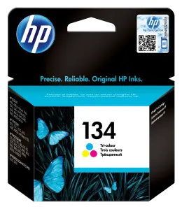 HP 134 Tri-Color Original Ink Cartridge - C9363HE