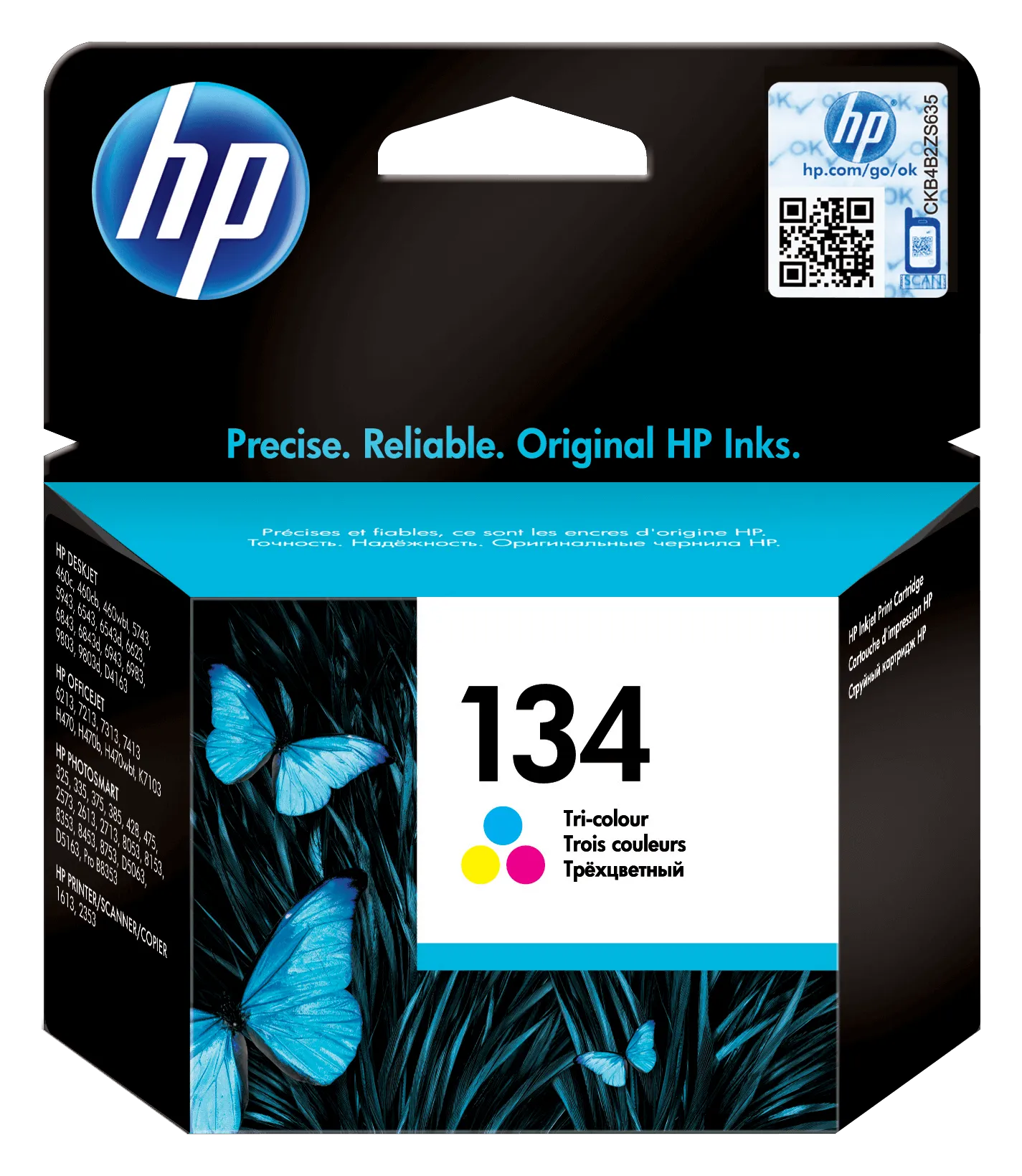 HP 134 Tri-Color Original Ink Cartridge - C9363HE | Waltons