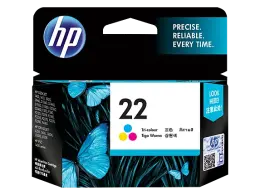 HP Ink Jet Tri Colour Cartridge No22 Page Yield 170 C9352AE