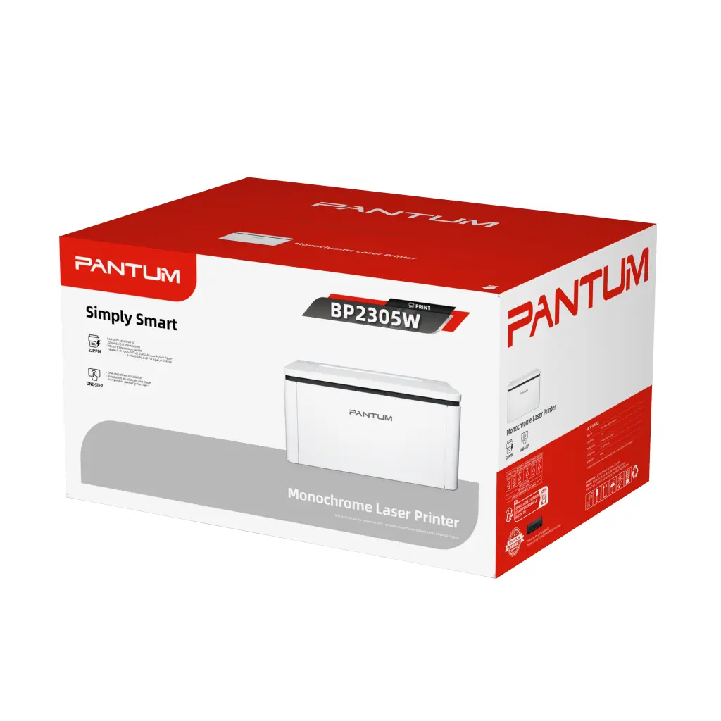 Pantum BP2305W | A4, Single-function Mono Laser Printer (22ppm, USB+Wi-Fi)