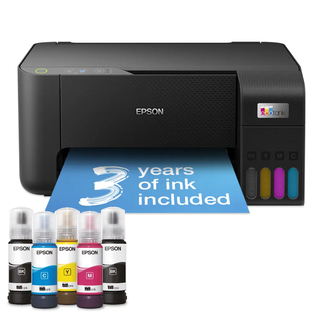 Epson Ecotank L3210 | A4, 3-in-1 Multifunction Home Printer (C11CJ68403)