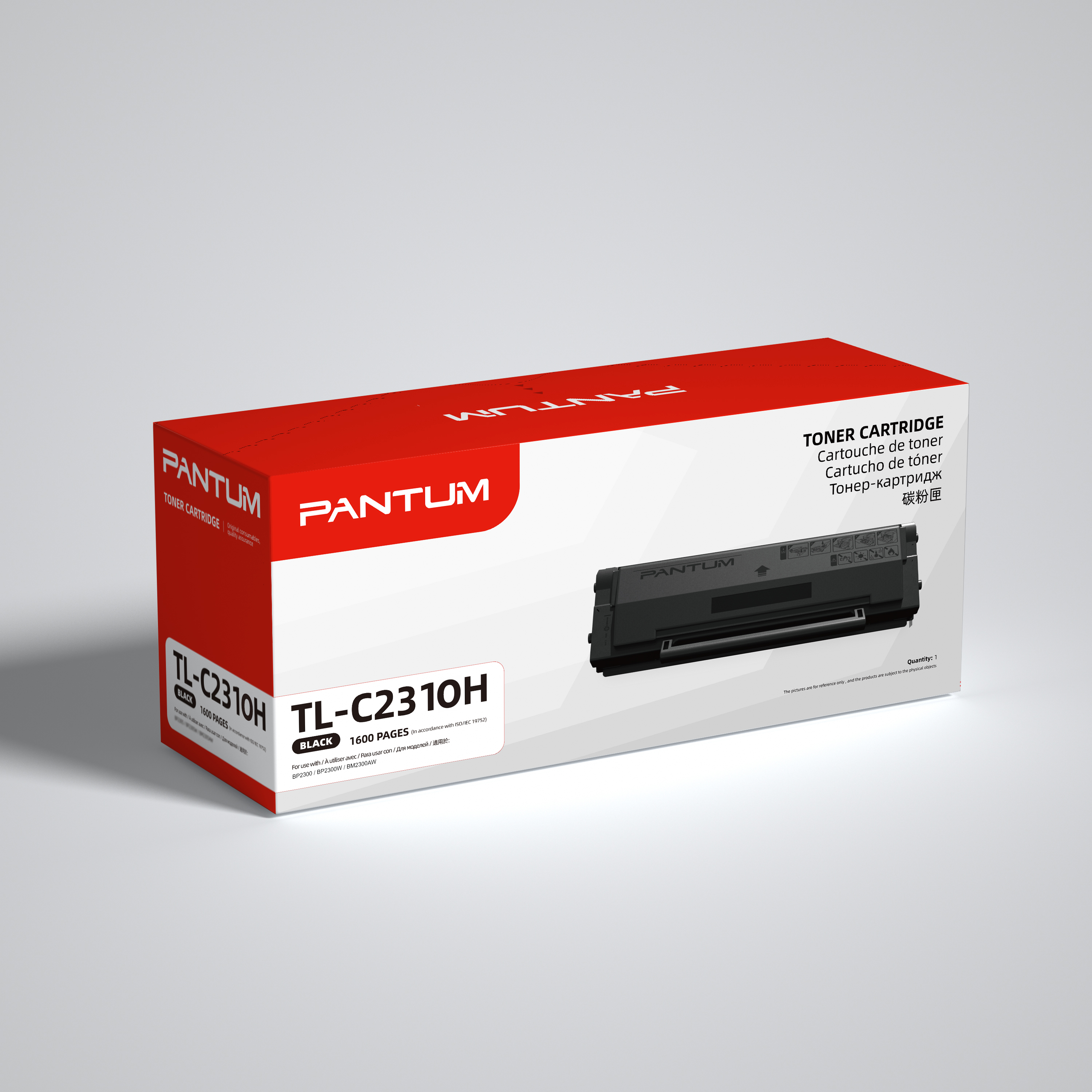 Pantum TLC2310 1600 Page Yield Black Toner Cartridge For BP2300