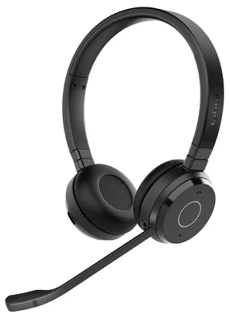 Jabra Evolve 65 TE MS Wireless Binaural Stereo Headset Black 6699-833-309