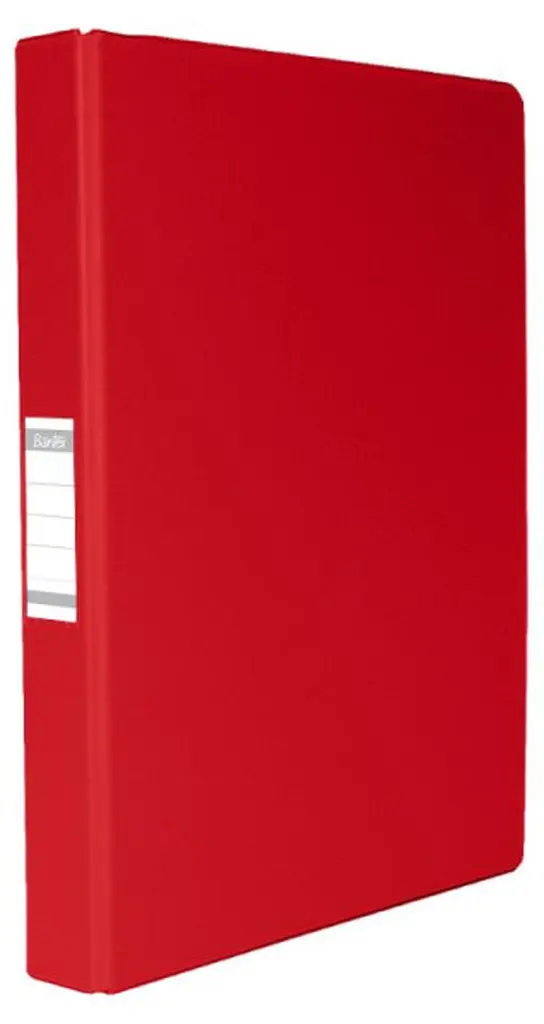 BANTEX A4 Ring Binder PVC 25mm B1300 - Red