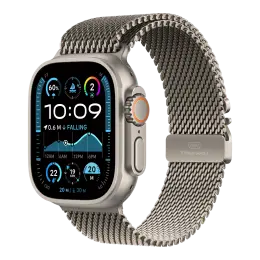 APPLE WATCH ULTRA 2 GPS + CELLULAR 49MM NATURAL TITANIUM CASE WITH NATURAL TITANIUM MILANESE LOOP - S