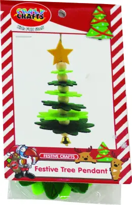 CC - Festive Tree Pendant