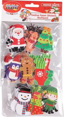 CC Festive Foam Stickers Multipack FCFSM
