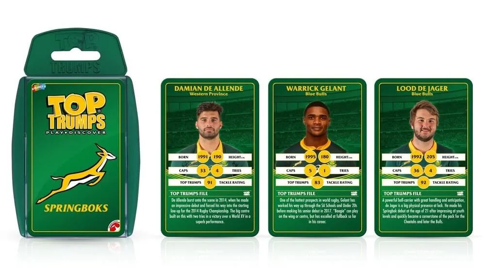 Top Trumps World Rugby Stars Card Game