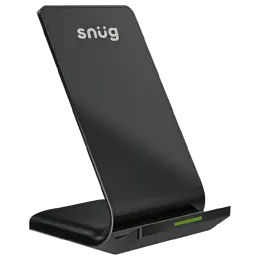 Snug Fast Wireless Desktop Charger (Black)