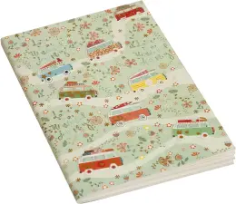 Turnowsky Volksies Stitched Notebook - A6 Size