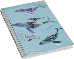 Turnowsky Whale Soft Cover Notebook - A5 Size