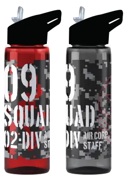 Butterfly Plastic Drinking Bottles - 2 Designs D2 - Boys