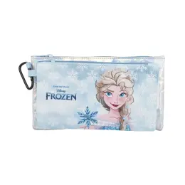 Frozen 3 Compartment Pencil Case