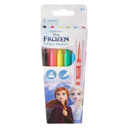 Frozen 6 Fibre Markers Multipack
