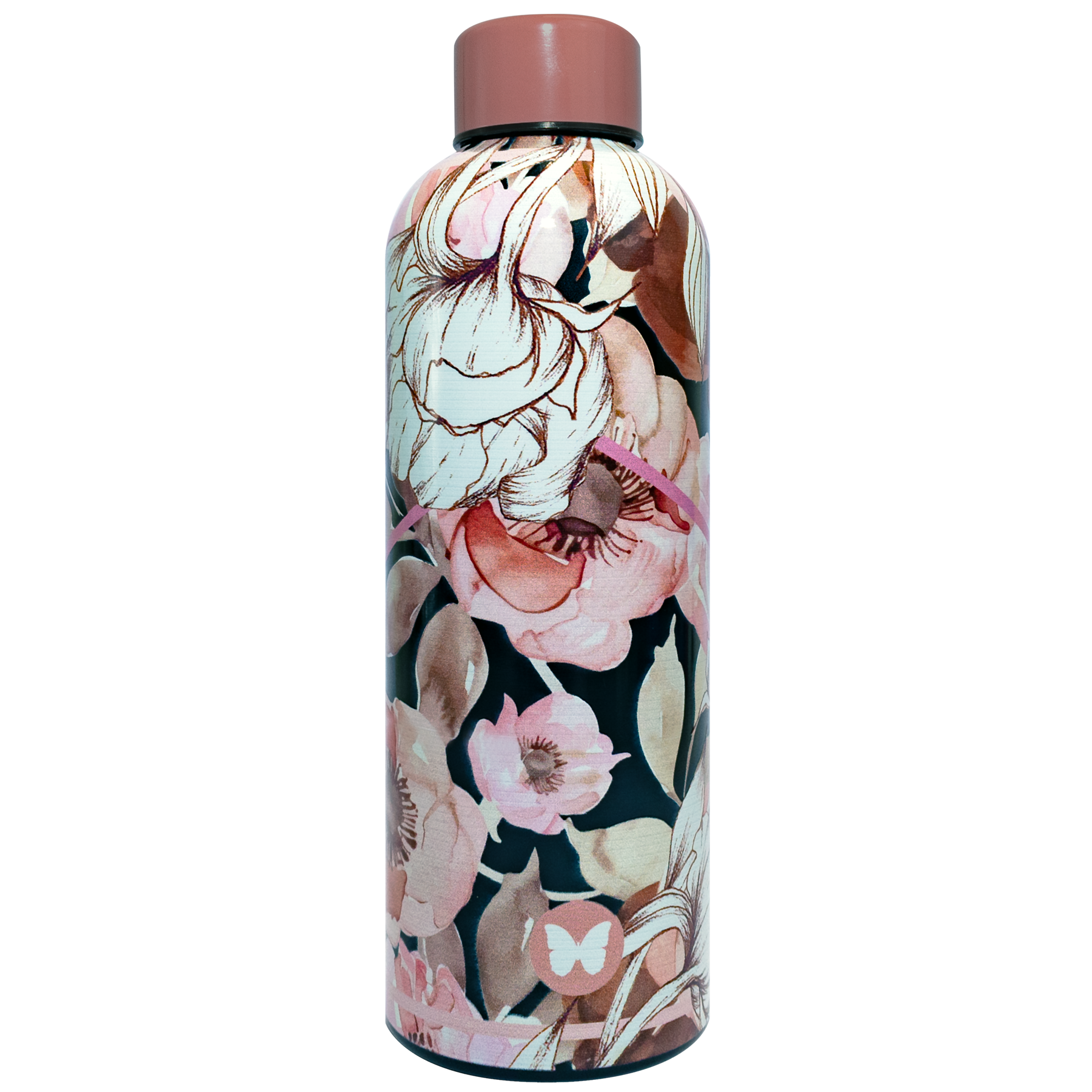 Butterfly Aluminium Bottle Ladies 750m - Floral BBADB2303 | Waltons