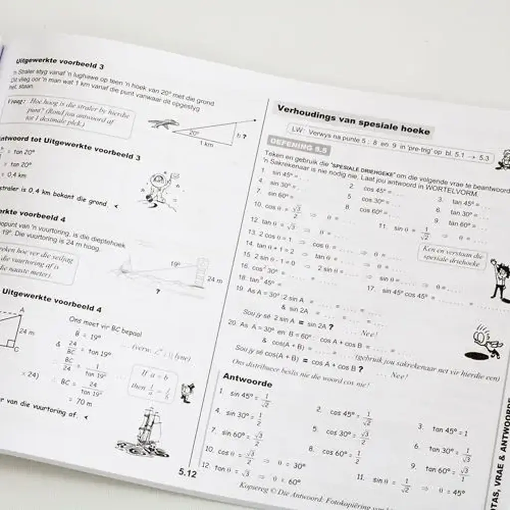 Die Antwoord-Reeks: Gr 10 Wiskunde KABV Studiegids