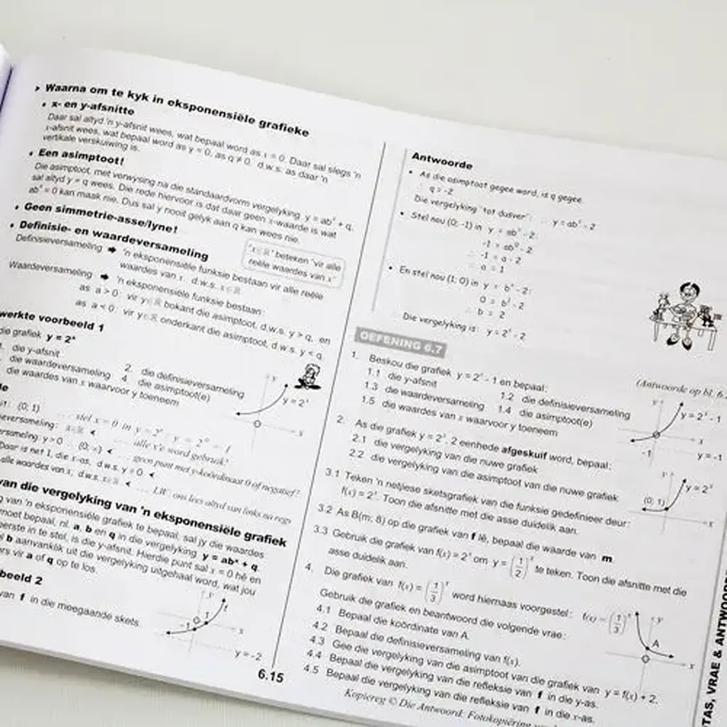 Die Antwoord-Reeks: Gr 10 Wiskunde KABV Studiegids