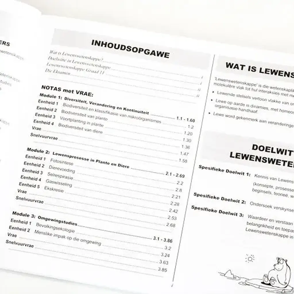 Die Antwoord-Reeks: Gr 11 Lewenswetenskappe 3in1 Studiegids