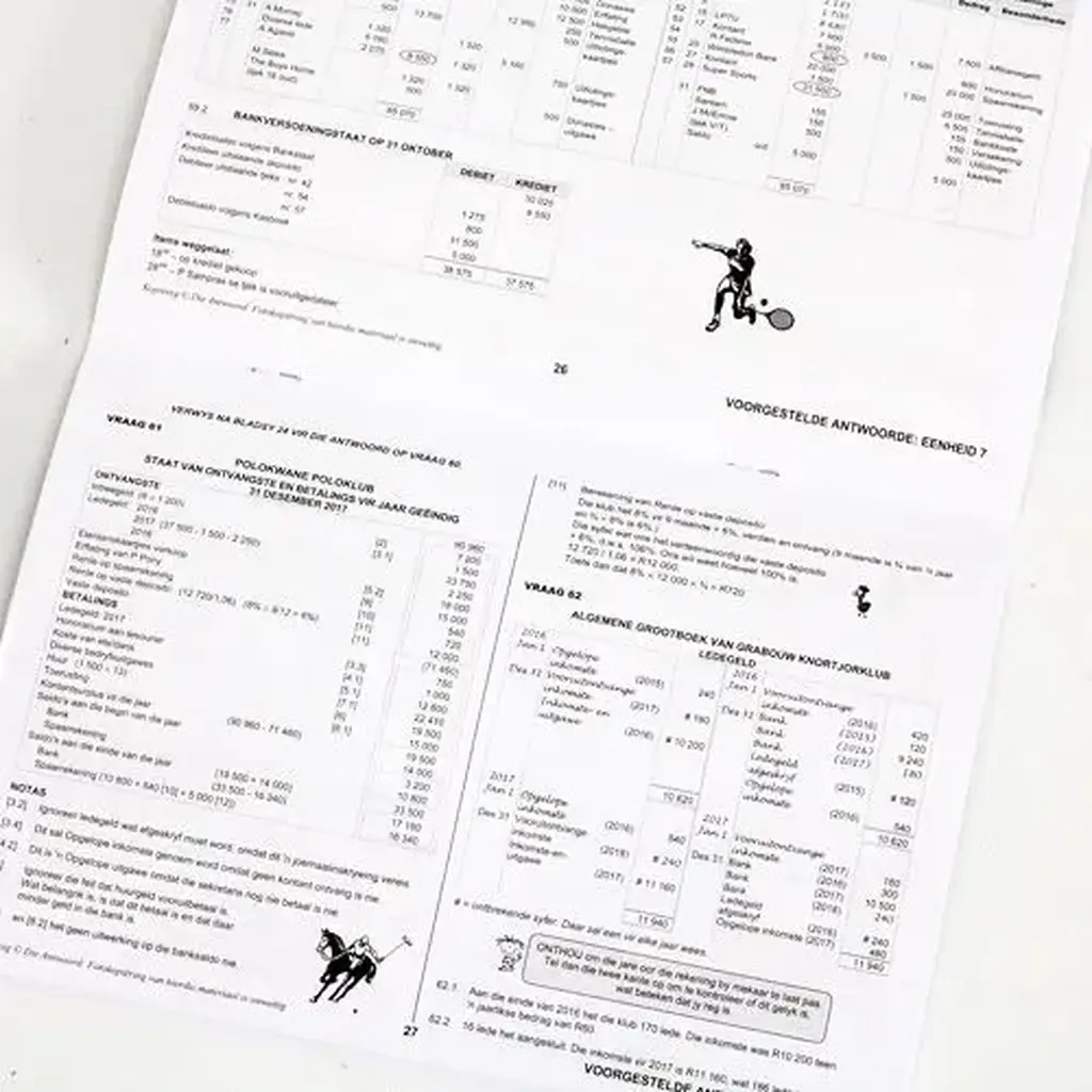 Die Antwoord-Reeks: Gr 11 Rekeningkunde 3in1 Studiegids