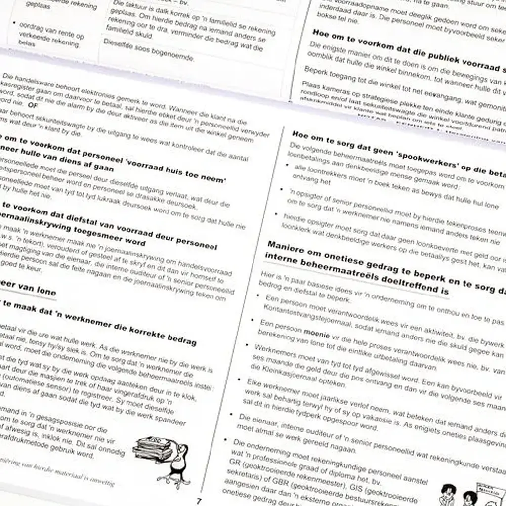 Die Antwoord-Reeks: Gr 12 Rekeningkunde 3in1 Studiegids