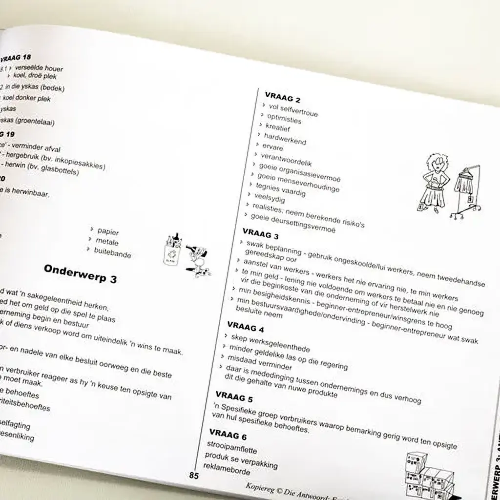 Die Antwoord-Reeks: Gr 10 Verbruikerstudies 3in1 Studiegids