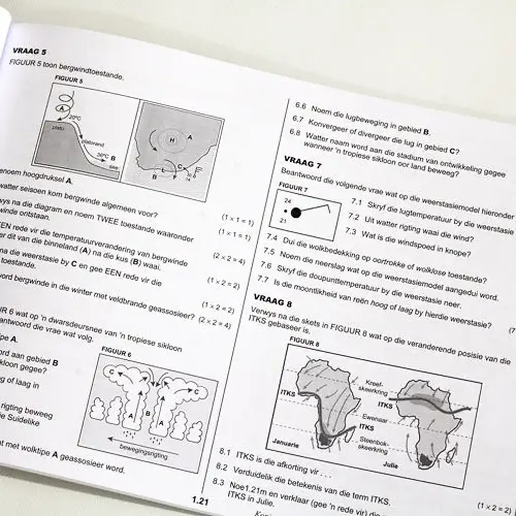 Die Antwoord-Reeks: Gr 12 Geografie 3in1 Studiegids