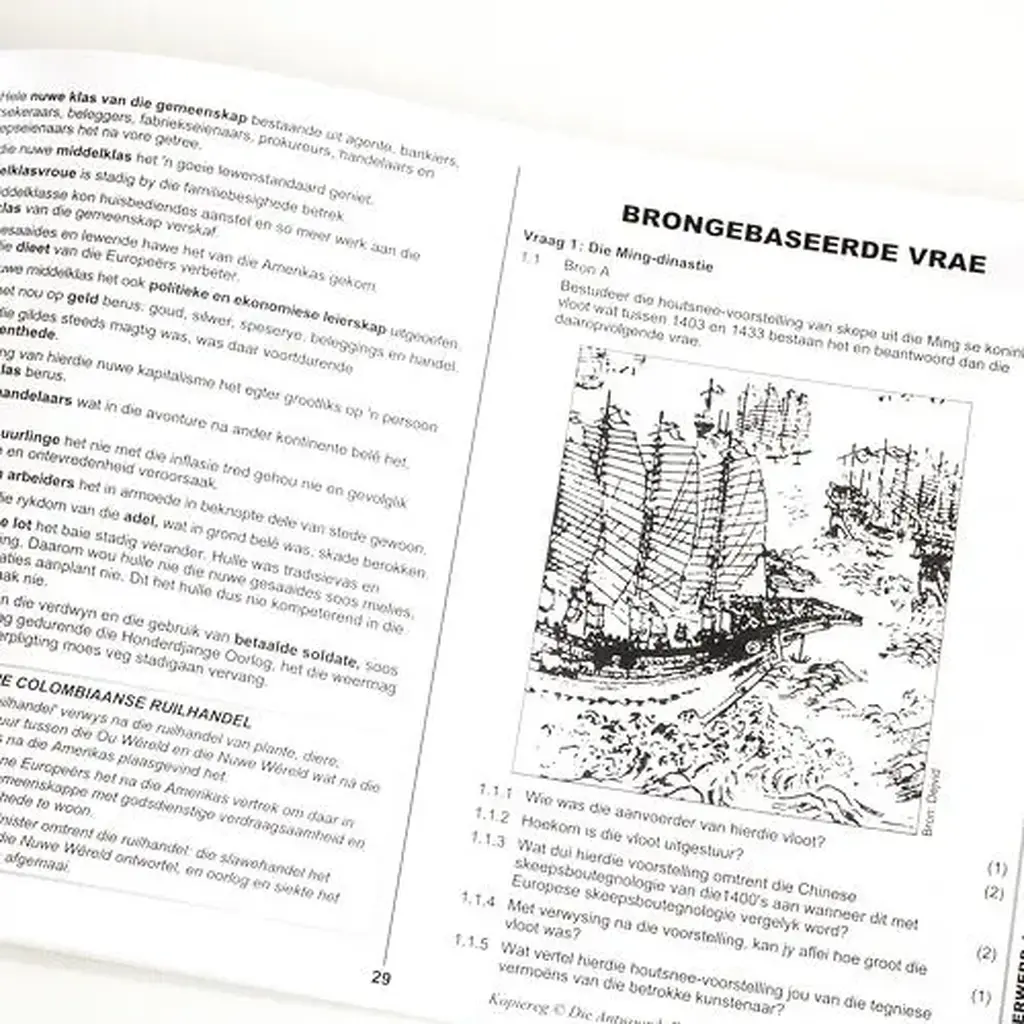 Die Antwoord-Reeks: Gr 10 Geskiedenis 3in1 Studiegids