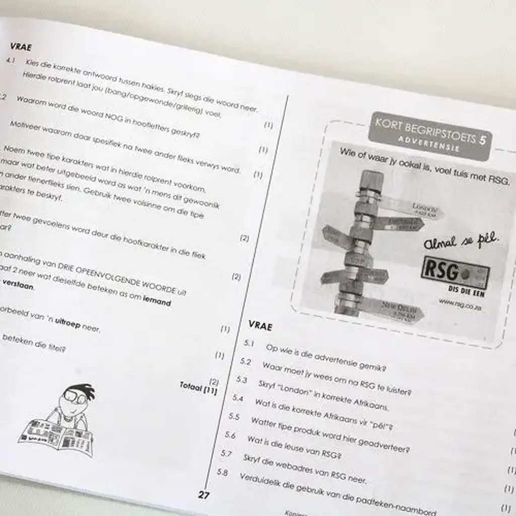 Die Antwoord-Reeks: Gr 12 Afrikaans Eat 3in1 Studiegids