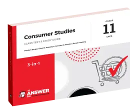 The Answer Series Grade 11 Consumer Studies 3-in-1 (Each)