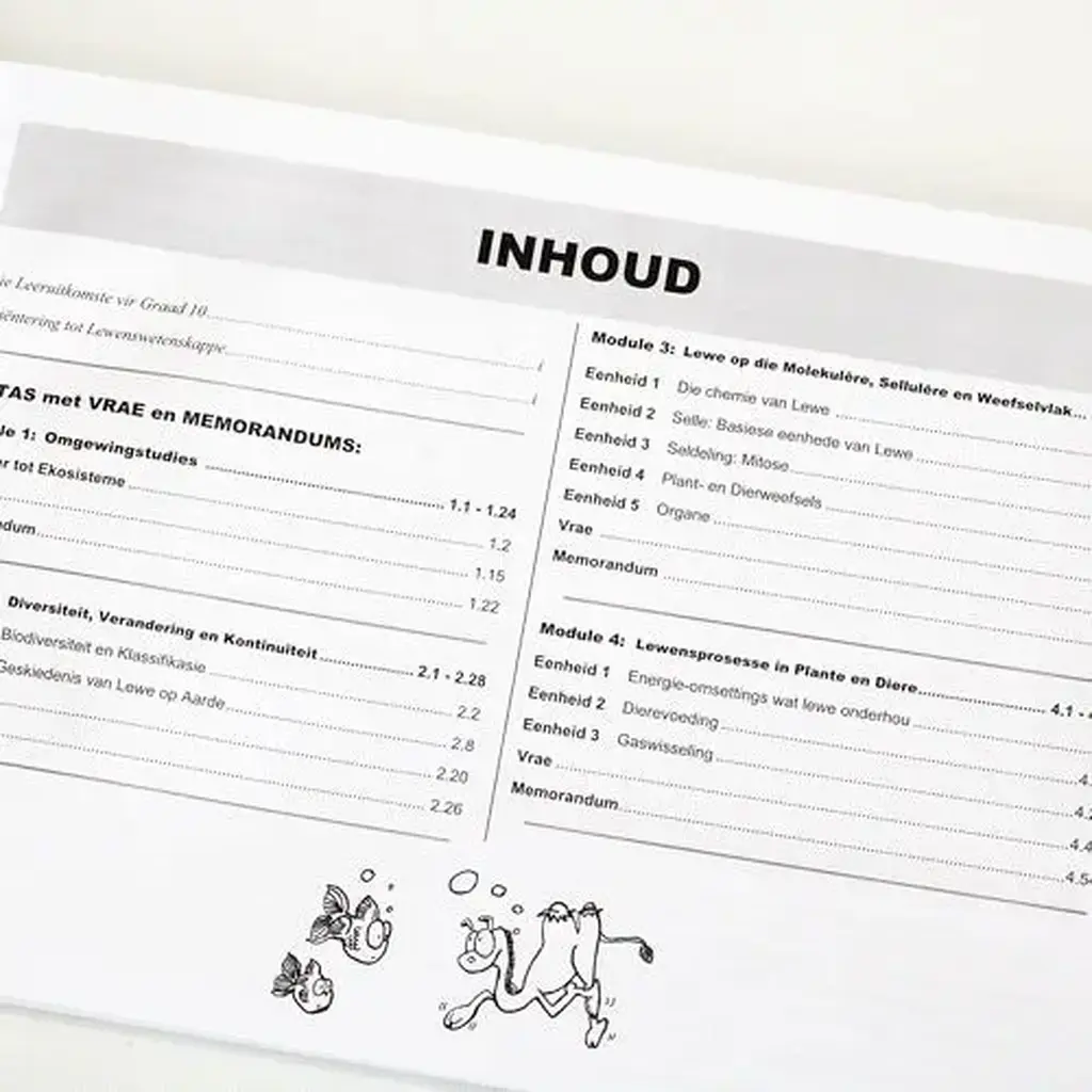 Die Antwoord-Reeks: Gr 10 Lewenswetenskappe 3in1 Studiegids KABV