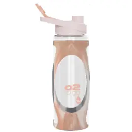 O2 Active Sports Bottle 700ml - Pastel Pink