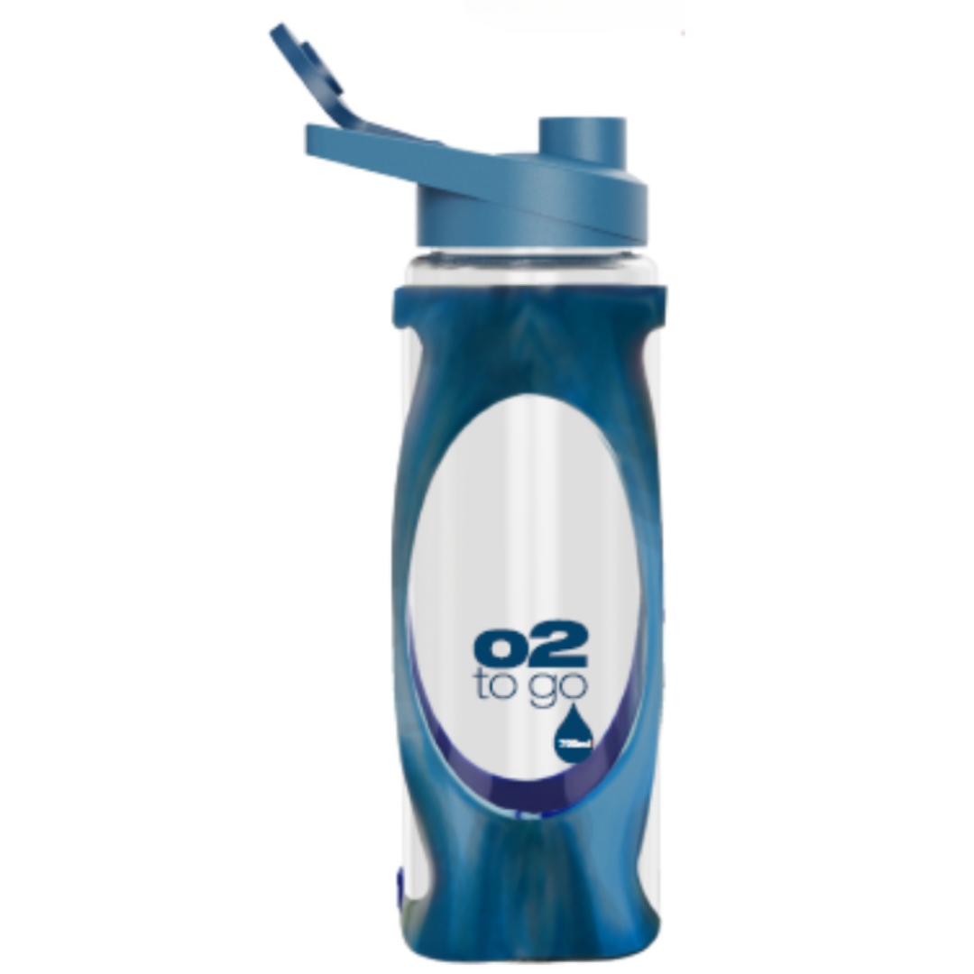 O2 Active Sports Bottle 700ml - Deep Blue | Waltons
